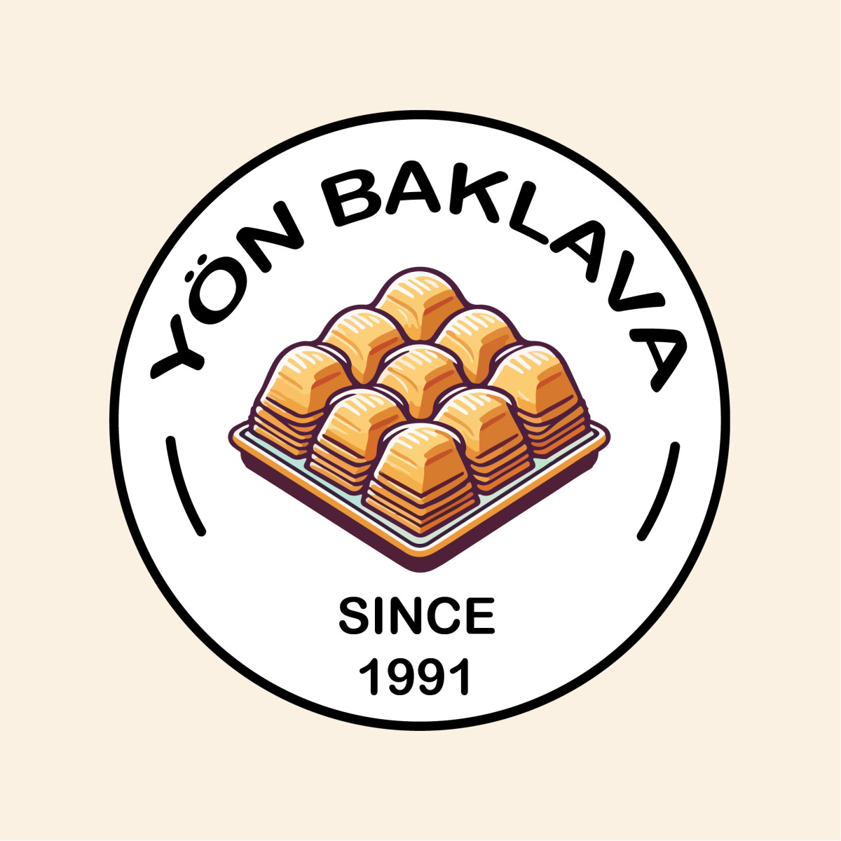 Tasarlayan SelimKrbyk7-Yön Baklava şirketimiz için sade ve şık