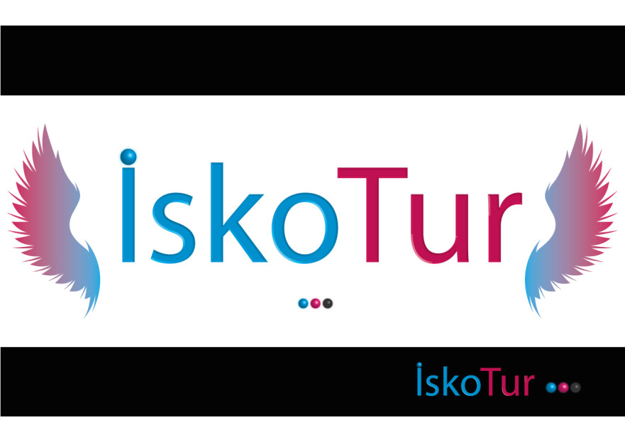 İSKO TUR SEYAHAT ACENTASI LOGOSU yarışmasına tasarımcı Technozede tarafından sunulan  tasarım 
