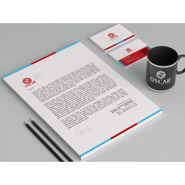 OSCAR TURİZM KURUMSAL KİMLİK TASARIMI yarışmasına tasarımcı uaslanpay tarafından sunulan  tasarım 