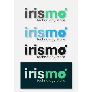 Teknoloji urunleri satis magazasina logo yarışmasına tasarımcı RED tarafından sunulan  tasarım 