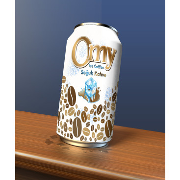 SOĞUK KAHVE AMBALAJ TASARIMI yarışmasına tasarımcı hbgrafik tarafından sunulan  tasarım 