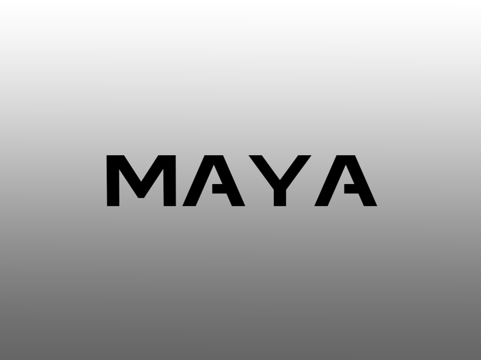 Tasarlayan 8888-MAYA yazı karakteri ile bir inşaat proje