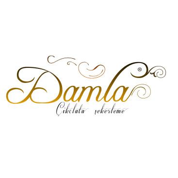 DAMLA Çikolata ve Şekerleme logo tasarım yarışmasına tasarımcı dream_design tarafından sunulan  tasarım 