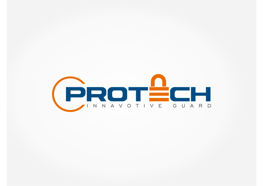 Protech Güvenlik Logo-amblem tasarımı yarışmasına tasarımcı ELORA DESIGN tarafından sunulan  tasarım 