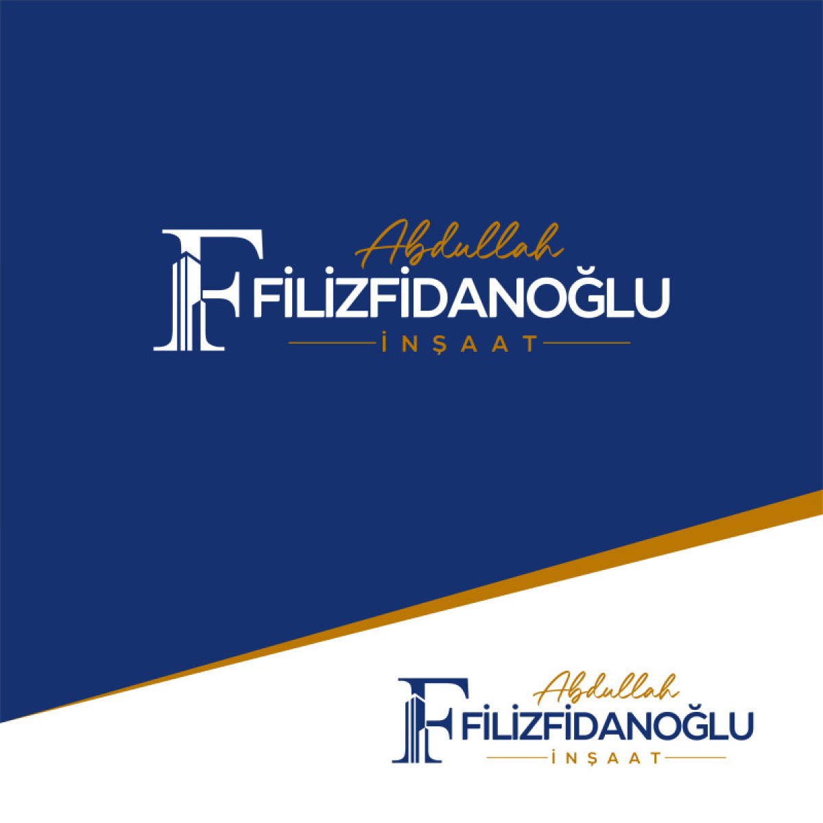 Tasarlayan RΛPİDO-İNŞAAT FİRMAMIZ İÇİN SIFIRDAN BİR YÜZ LOGO VE KARTVİZİT