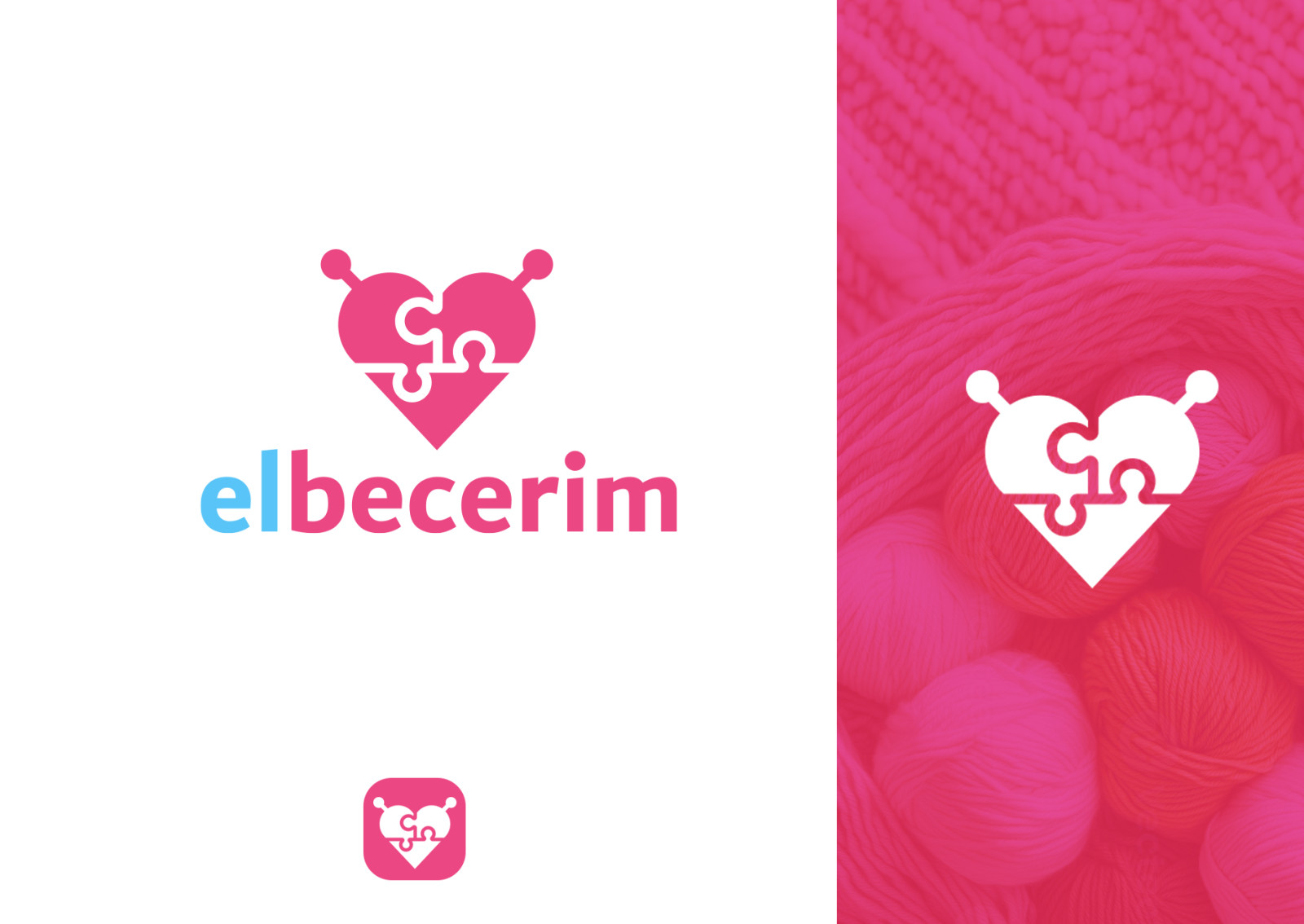 Tasarlayan grfkismail-Elbecerim Pazaryeri Marka Logo Tasarımı
