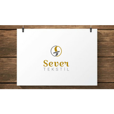 Tekstil firma logosu yarışmasına tasarımcı 2N1K tarafından sunulan  tasarım 