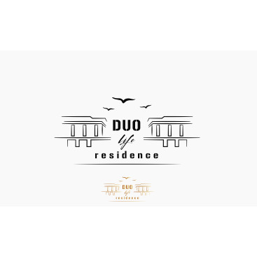 Rezidans için Logo Tasarımı yarışmasına tasarımcı Esraya tarafından sunulan  tasarım 