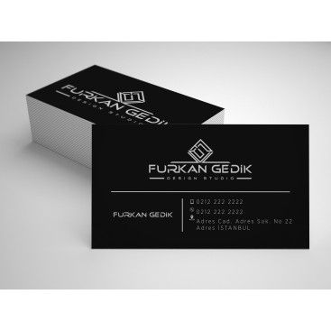 Mimarlık ofisi logo ve kartvizit tasarım yarışmasına tasarımcı Murat Altun  tarafından sunulan  tasarım 