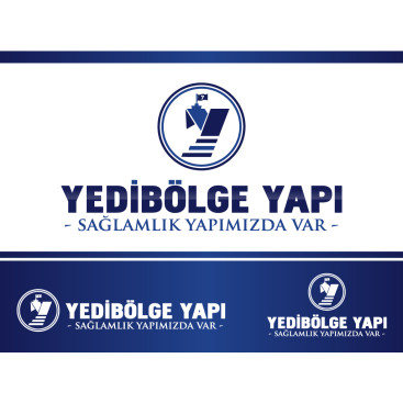 İnşaat firmamız için logo tasarımı yarışmasına tasarımcı volkanKocaman tarafından sunulan  tasarım 