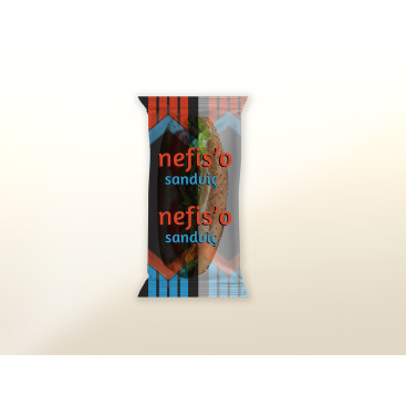 Nefis'o Paketlenmiş Sandviç yarışmasına tasarımcı Mucize ★☆✮✯★ tarafından sunulan  tasarım 