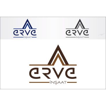 ERVE İnşaat İçin Logo+KurumsalKimlik yarışmasına tasarımcı BiArt tarafından sunulan  tasarım 