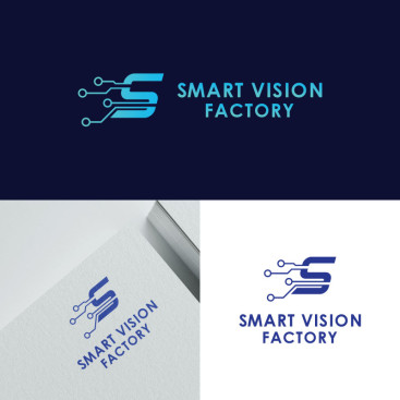 Smart Vision Factory için Logo Tasarımı yarışmasına tasarımcı seydanurblgn tarafından sunulan  tasarım