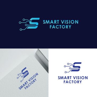 Smart Vision Factory için Logo Tasarımı yarışmasına tasarımcı seydanurblgn tarafından sunulan  tasarım 