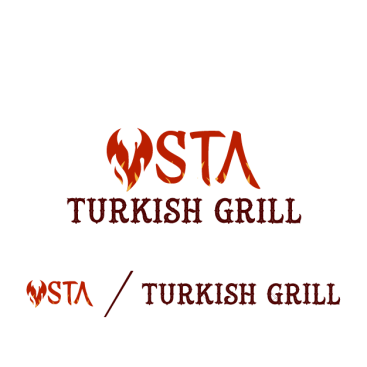 İngiltere'de Türk Restoranı -Tabela Logo yarışmasına tasarımcı Ographic tarafından sunulan  tasarım 