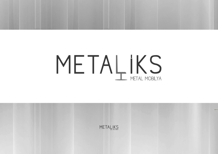 Metal Mobilya Tasarım Firmasına Logo yarışmasına tasarımcı SantaCrea tarafından sunulan  tasarım 
