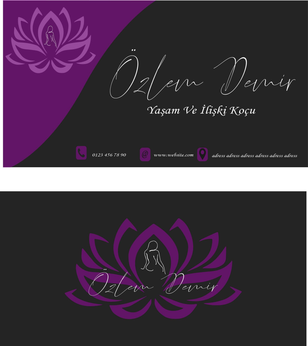 Tasarlayan Kemal Hazar Uğurlu-YAŞAM VE İLİŞKİ KOÇLUĞU LOGO & KARTVİZİT