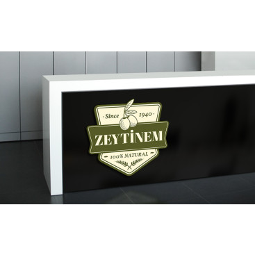 yeni markamız için logo tasarımı yarışmasına tasarımcı boragrafik tarafından sunulan  tasarım 