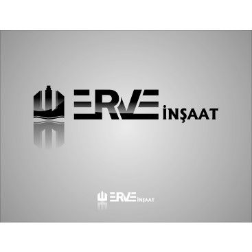 ERVE İnşaat İçin Logo+KurumsalKimlik yarışmasına tasarımcı byaytac tarafından sunulan  tasarım 