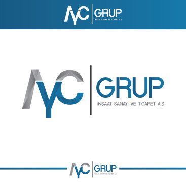 AYC Grup için logo tasarım yarışması yarışmasına tasarımcı SemihGrafik tarafından sunulan  tasarım 