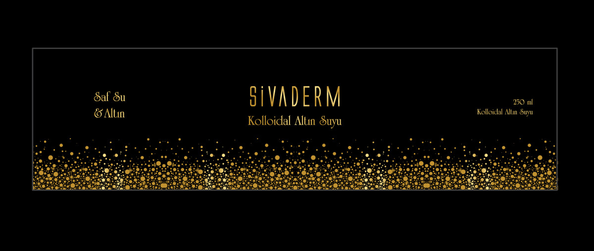 Tasarlayan Velut Munis-kolloidal  altınsuyu  etiket ve kutu 