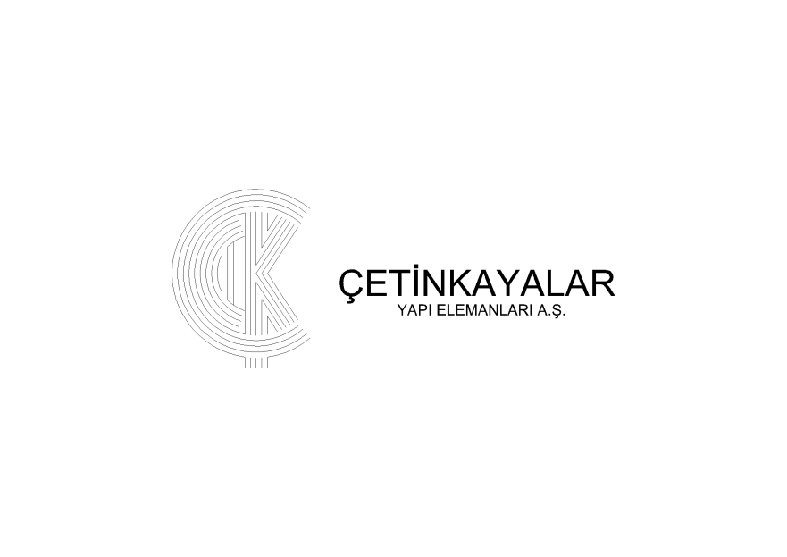 Çetinkayalar Logo yarışmasına tasarımcı akkurdoglu tarafından sunulan  tasarım 