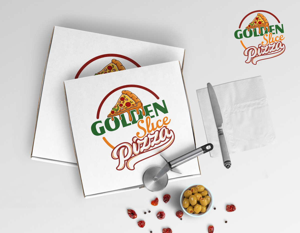 Tasarlayan grafiker mk-Yeni Pizza Restorantımız için Logo Tasarımı