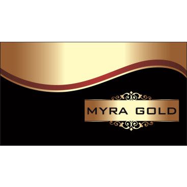 Myra Gold Kurumsal Kimlik Logosu yarışmasına tasarımcı Bortecene tarafından sunulan  tasarım 