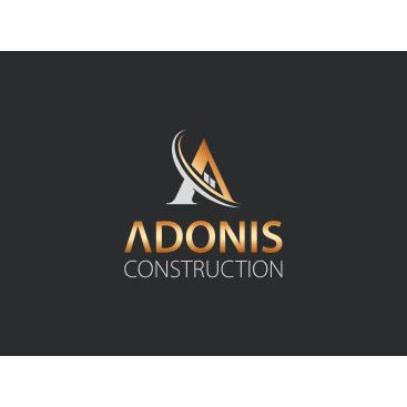 Adonis Construction Logo Tasarımı yarışmasına tasarımcı Etrah™ tarafından sunulan  tasarım 
