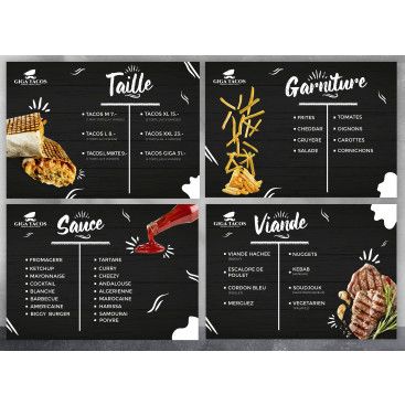 Fast Food Menüsü Tasarimi yarışmasına tasarımcı kreatifekspres tarafından sunulan  tasarım 