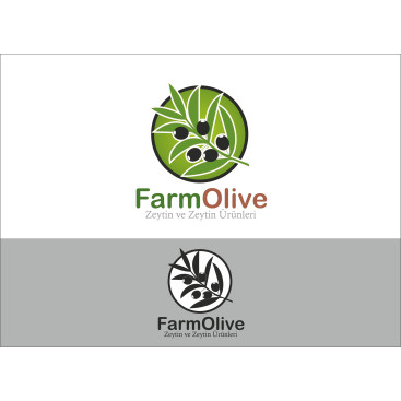 Zeytin ve Zeytin Ürünleri İçin Logo yarışmasına tasarımcı Ou Creative  tarafından sunulan  tasarım 