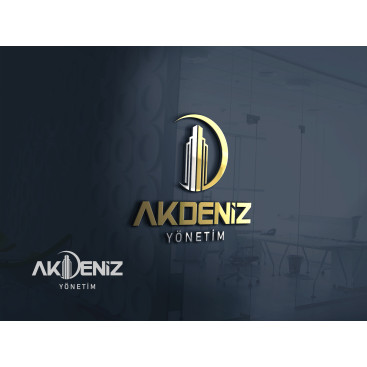 AKDENİZ YÖNETİM LOGO TASARIMI yarışmasına tasarımcı tokage tarafından sunulan  tasarım 