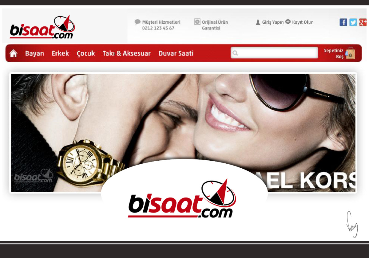 Tasarlayan volkanKocaman-Bisaat.com İÇİN LOGO VE KURUMSAL KİMLİK.