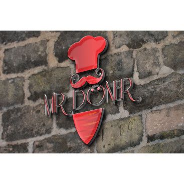 MR DÖNER ' E LOGO TASARIMI yarışmasına tasarımcı GhostSpy tarafından sunulan  tasarım 