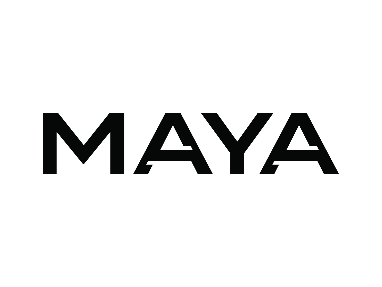 Tasarlayan mustartdesigner-MAYA yazı karakteri ile bir inşaat proje