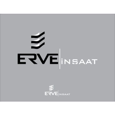 ERVE İnşaat İçin Logo+KurumsalKimlik yarışmasına tasarımcı byaytac tarafından sunulan  tasarım 