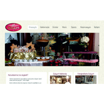 GÜLYURT PASTA CAFE RESTAURANT yarışmasına tasarımcı fekss tarafından sunulan  tasarım 