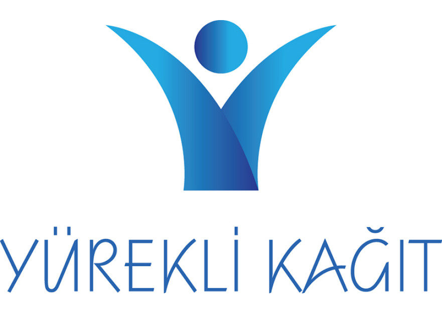 Yürekli Kağıt Yeni Logosunu Arıyor. yarışmasına tasarımcı mordizayn tarafından sunulan  tasarım 