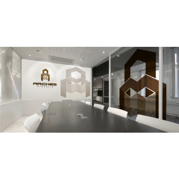 mimarlık firması için logo tasarımı yarışmasına tasarımcı TARIKca tarafından sunulan  tasarım 