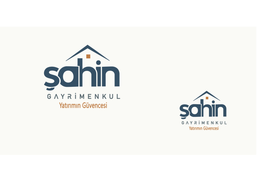 Şahin Gayrimenkul Logo + Kurumsal Kimlik yarışmasına tasarımcı izdüsümü tarafından sunulan  tasarım 