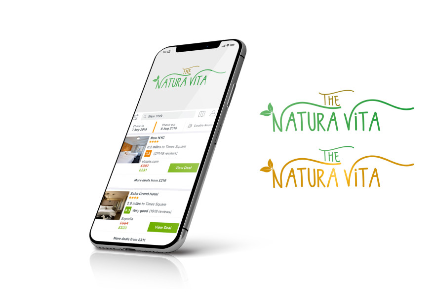 The Natura Vita logo yarışmasına tasarımcı Mery0777 tarafından sunulan  tasarım 