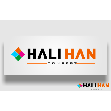 HALIHAN markası için logo ve tabela yarışmasına tasarımcı Altun tarafından sunulan  tasarım 