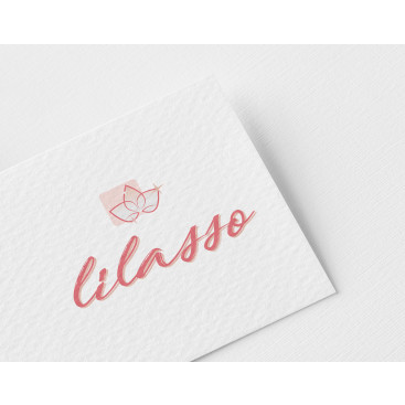 ''LİLASSO'' MARKASI İÇİN LOGO-KARTVİZİT yarışmasına tasarımcı Larma tarafından sunulan  tasarım
