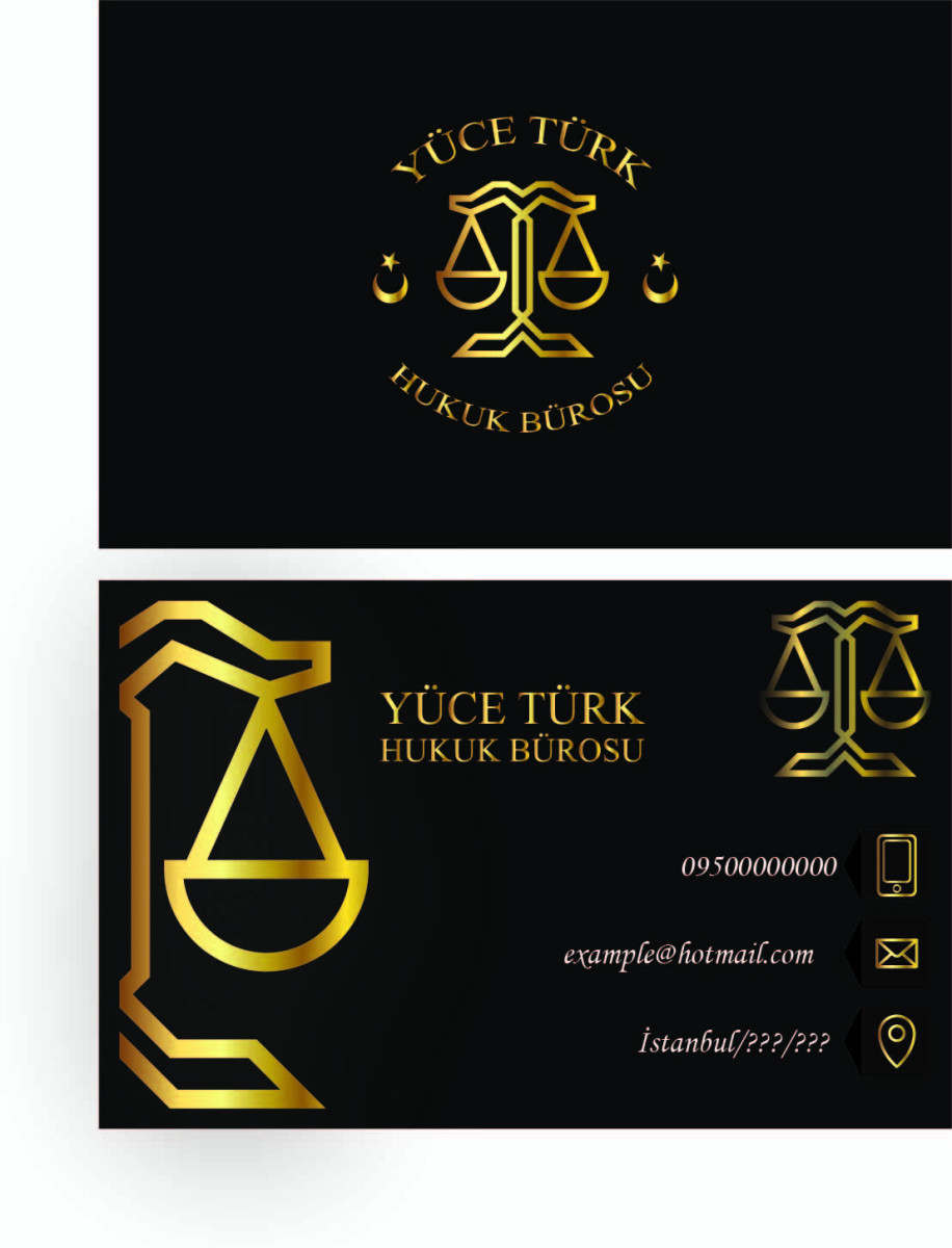 Tasarlayan Designer Mert-avukatlık ofisine logo ve kart tasarlama