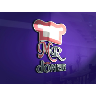 MR DÖNER ' E LOGO TASARIMI yarışmasına tasarımcı fikirmix tarafından sunulan  tasarım 