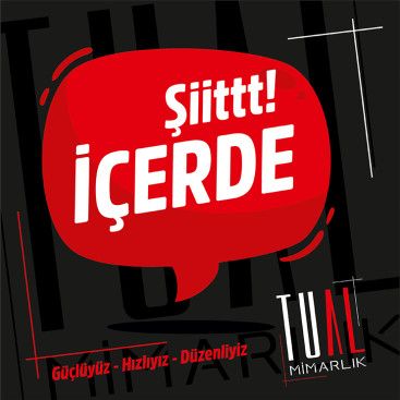 TUAL MİMARLIK - AFİŞ TASARIMI  yarışmasına tasarımcı DmtOztrk tarafından sunulan  tasarım 