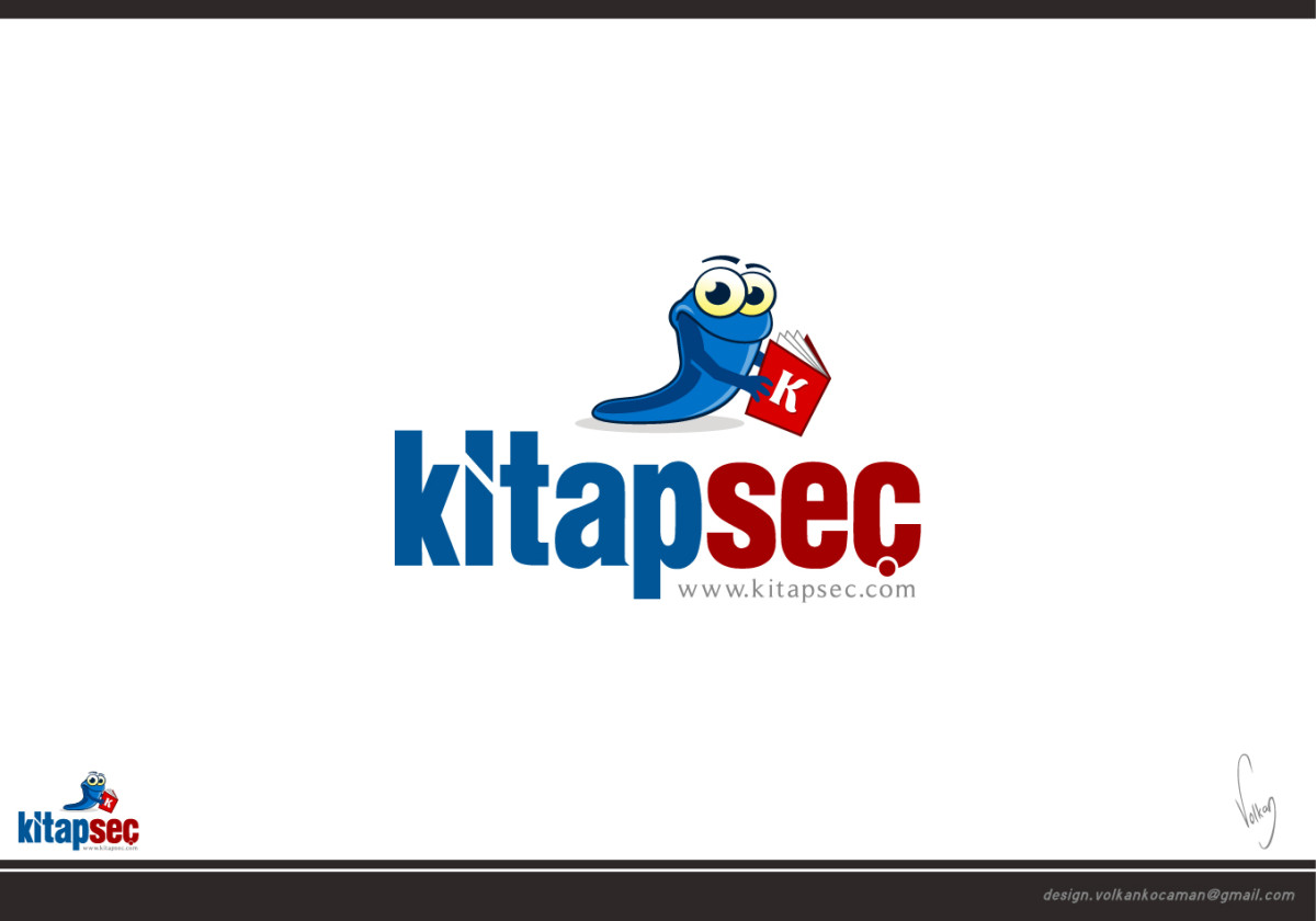 Tasarlayan volkanKocaman- Kitap Satış Sitesine Logo