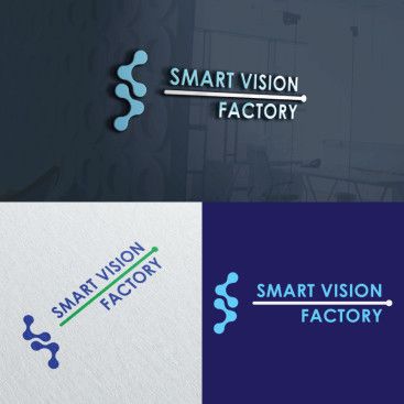 Smart Vision Factory için Logo Tasarımı yarışmasına tasarımcı seydanurblgn tarafından sunulan  tasarım 