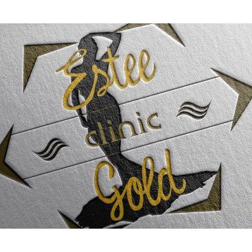 Estetik clinic merkezimize logo yarışmasına tasarımcı KnockOut tarafından sunulan  tasarım 