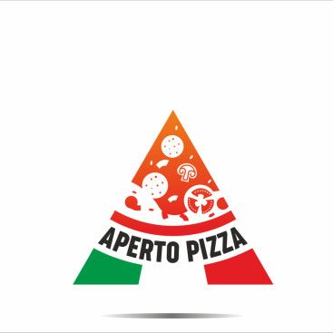 APERTO PİZZA LOGOSUNU ARIYOR yarışmasına tasarımcı ErcanH tarafından sunulan  tasarım 